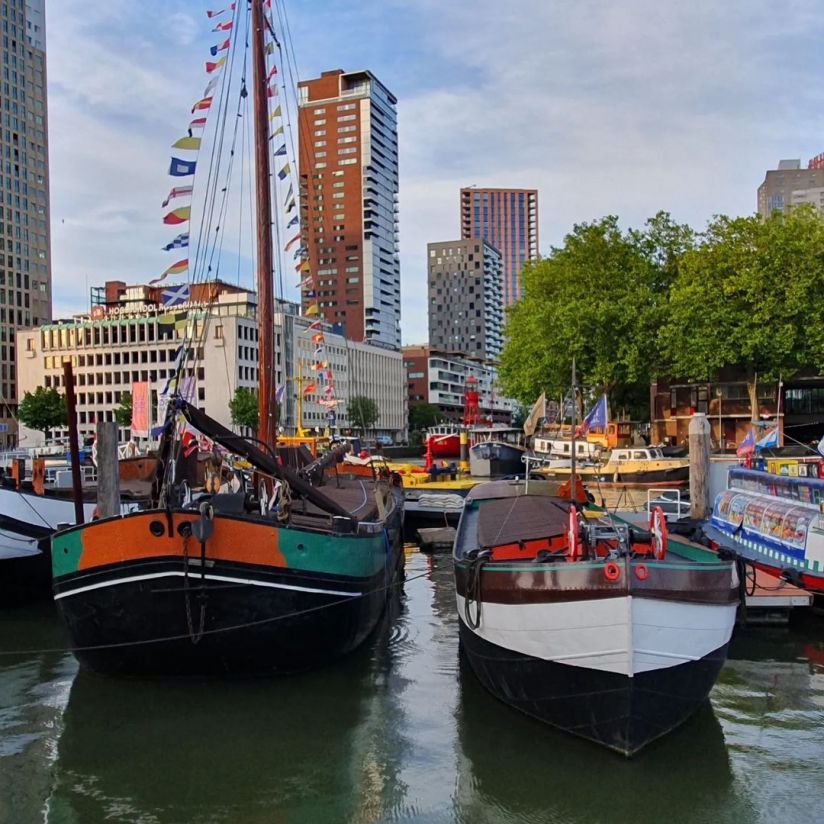 Museumshafen des Maritimmuseums Rotterdam