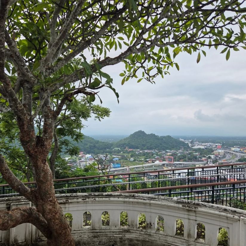 Ausblick vom Phetchaburi Sommerpalast