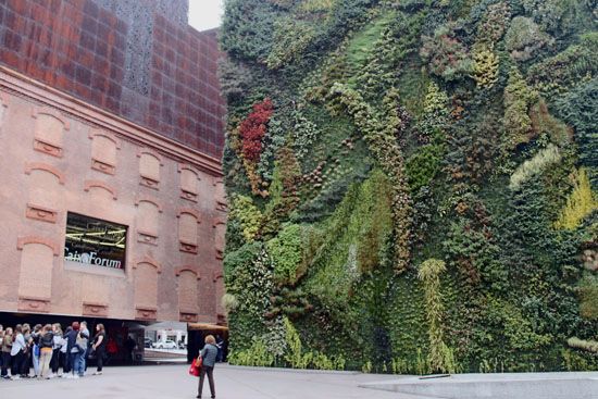 Vertical Garden am Caixa Forum