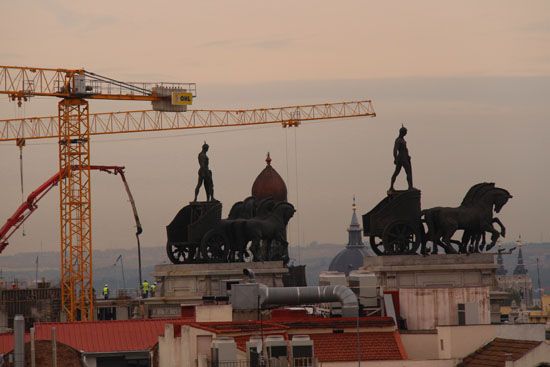 Ausblick vom Circulo de Bellas Artes