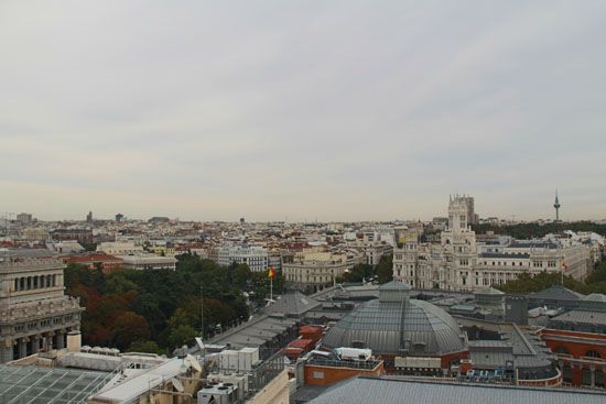 Ausblick vom Circulo de Bellas Artes