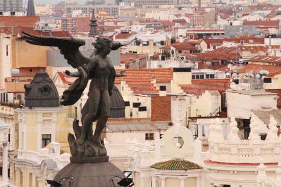 Ausblick vom Circulo de Bellas Artes