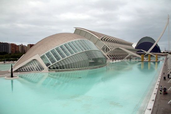 Ciudad de las Artes y de las Ciencias - L&apos;Hemisfèric und Museo de las Ciencias Príncipe Felipe