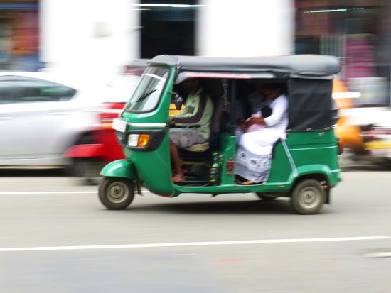 Tuk-Tuk in Kandy