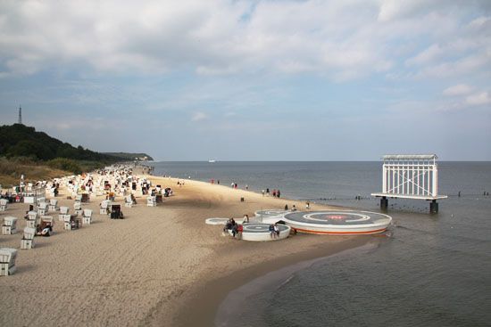 Der EM-Strand in Heringsdorf