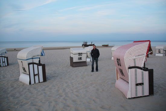 Abends am Strand