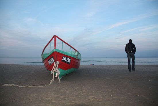 Abendstimmung am Strand