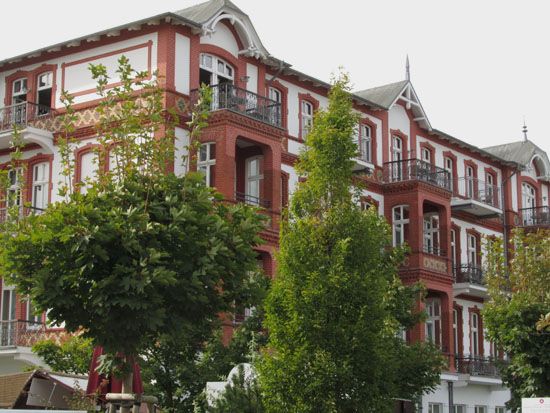 Bäderarchitektur in Ahlbeck