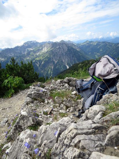 Auf dem Gipfel des Iseler