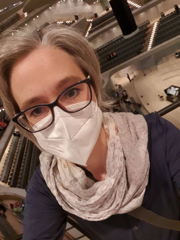 Zu Coronazeiten in der Elbphilharmonie