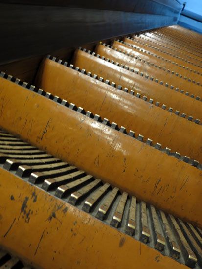 Rolltreppe Sint-Anna-Tunnel unter der Schelde