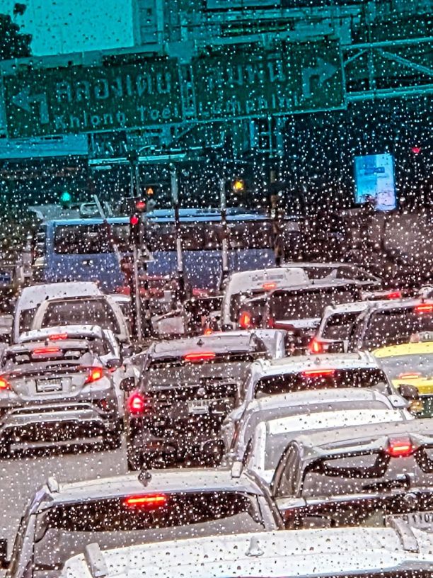 Regen in Bangkok
