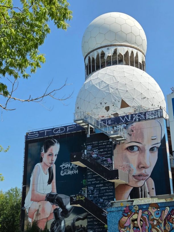 Street Art auf dem Teufelsberg