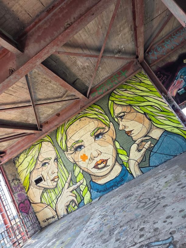 Street Art auf dem Teufelsberg