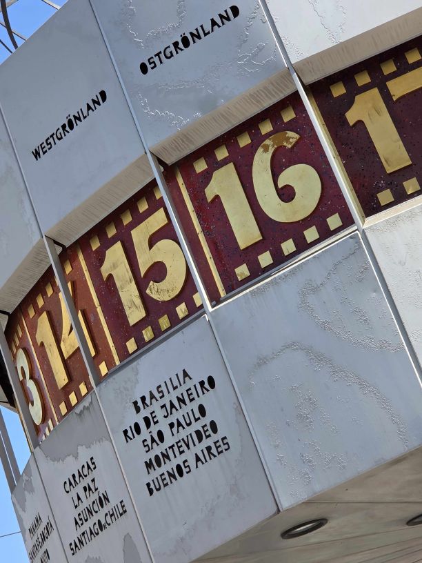 Weltzeituhr am Alexanderplatz