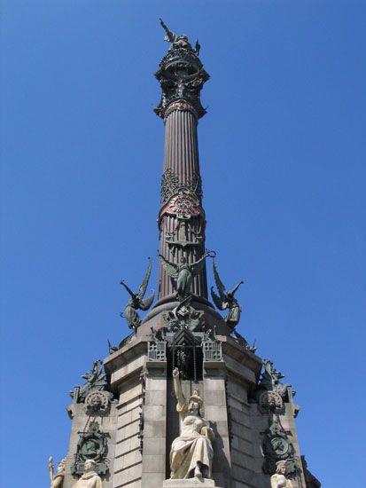 Barcelona - Kolumbusstatue