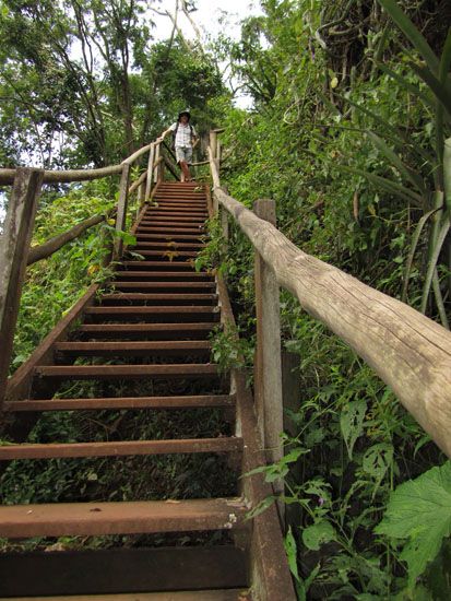 Weg zur Cachoeira Saltão