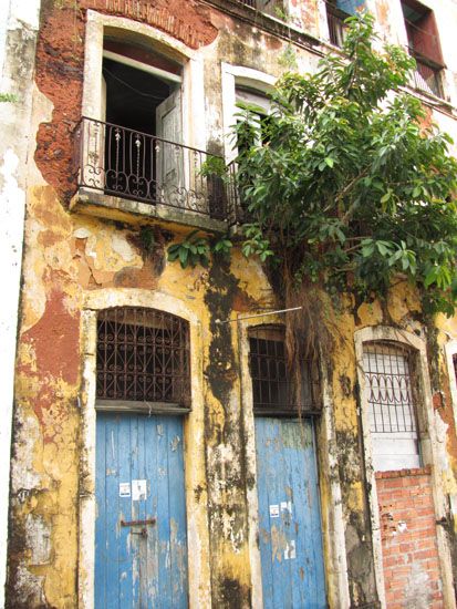 Zerfallenes Haus in São Luís