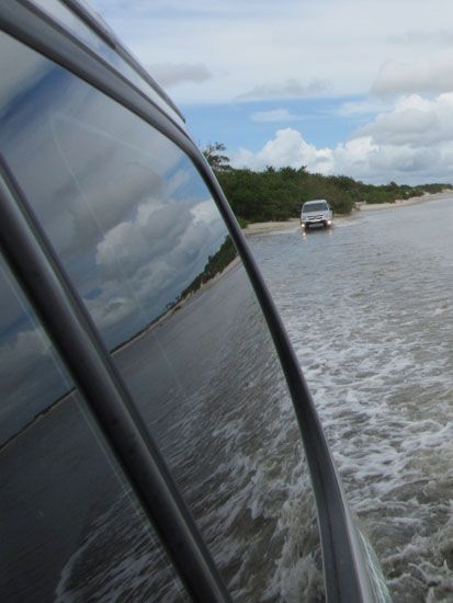 Fahrt von Camocim nach Jericoacoara