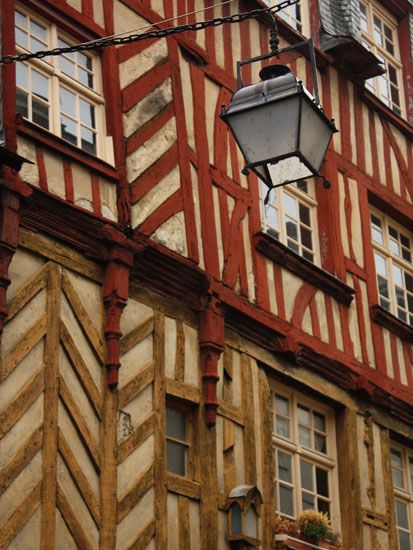 Fachwerkhäuser in Rennes