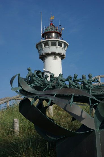 Leuchtturm von Egmond aan Zee