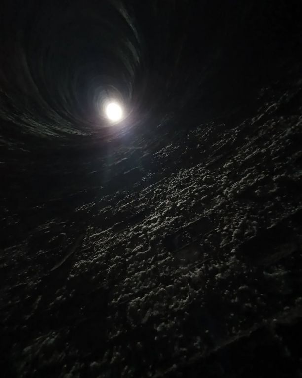 Zeche Zollverein im Schornstein