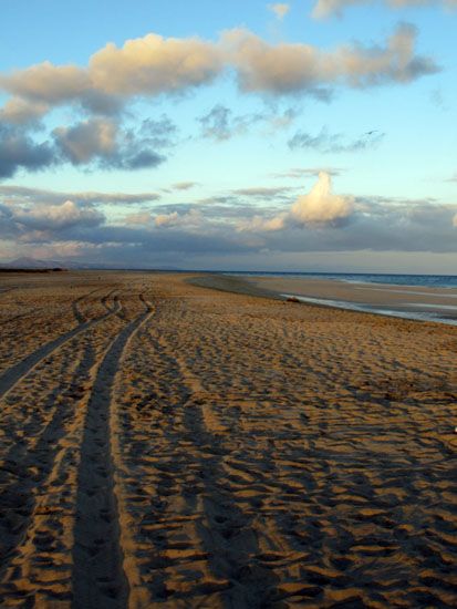 Abendstimmung am Strand