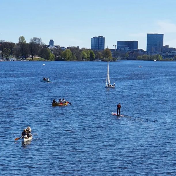 Sport auf der Alster