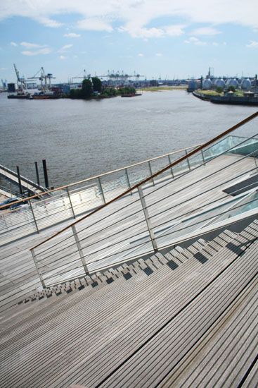 Auf dem Dockland-Haus