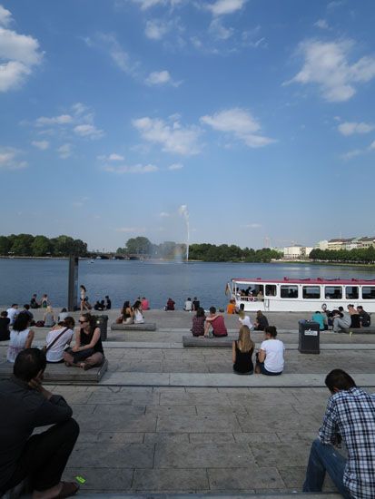 An der Binnenalster