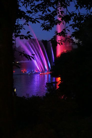 Wasserlichtkonzert in Planten un Blomen