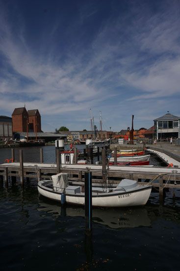 Hafen von Neustadt in Holstein