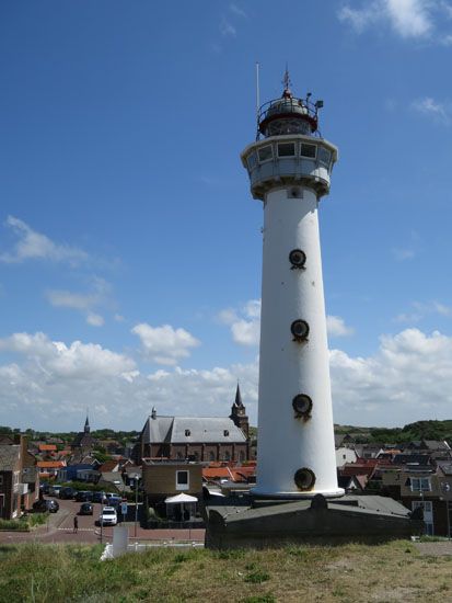 Leuchtturm in Egmond aan Zee