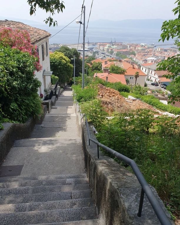 Petar Kružić Stairway Rijeka
