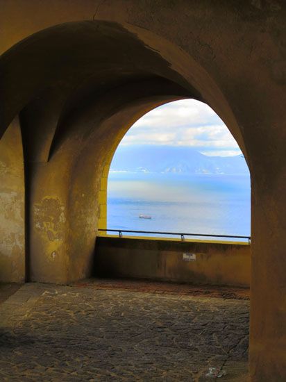 Blick vom Castel Sant&apos;Elmo in Vomero