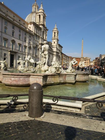 Piazza Navona - Fontana del Moro