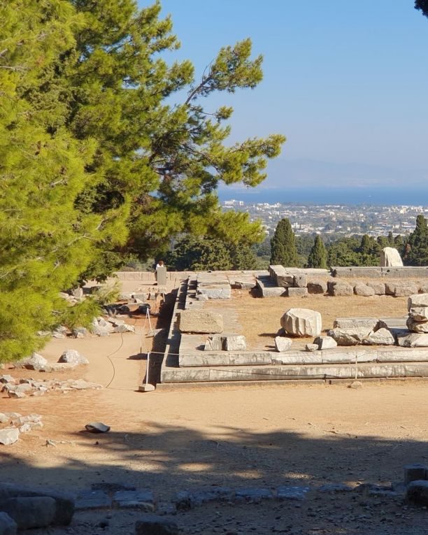 Ausblick vom Asklepieion nach Kos-Stadt