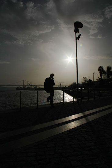 Abendstimmung am Tejo