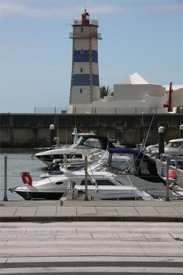 Cascais - Jachthafen und Leuchtturm