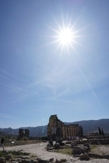 Römische Ausgrabungsstätte Volubilis