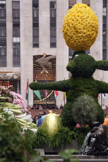 Ostern am Rockefeller Center