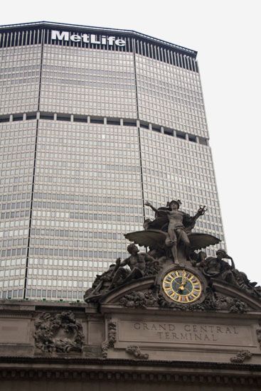 Grand Central Terminal und MetLife-Building