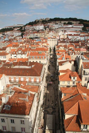 Blick auf Lissabon