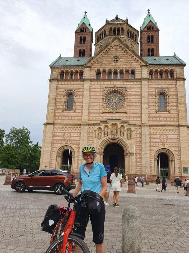 Endlich in Speyer angekommen.