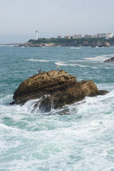 Blick vom Rocher de la Vierge