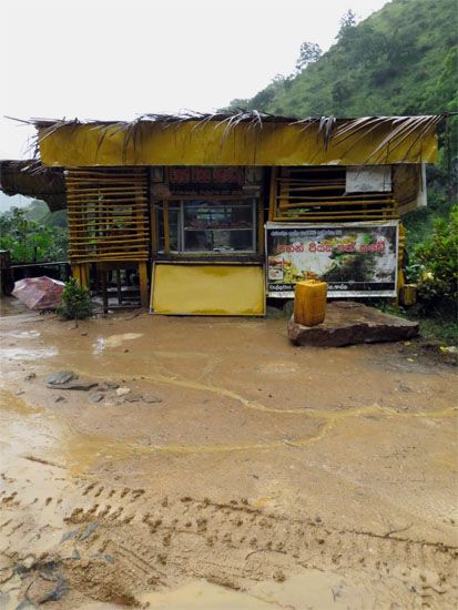 Kiosk am Wegesrand