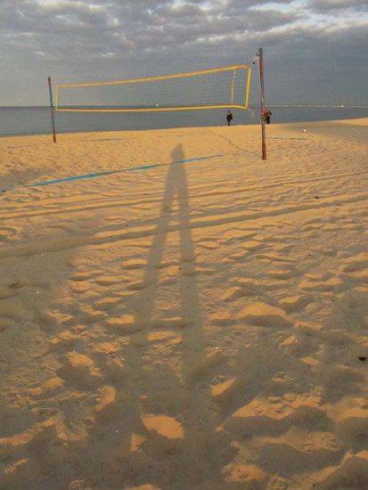 Beachvolleyball-Feld