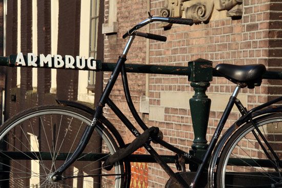 Fahrrad an der Armbrug