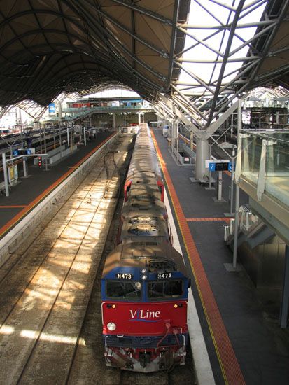 Melbourne - Bahnhof Spencer Street