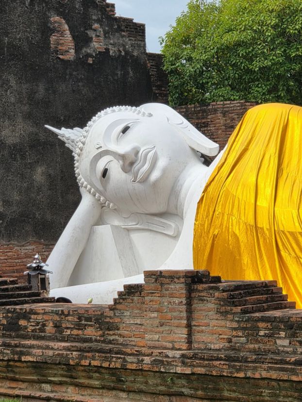 Ayutthaya - Liegender Buddha